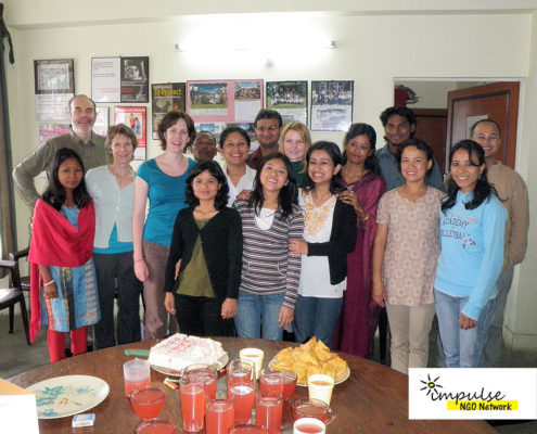 Volunteers and Supporters at Impulse NGO Network