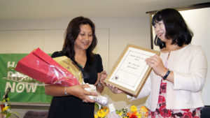 Hasina Kharbhih - Japan Social Activista Award 2012