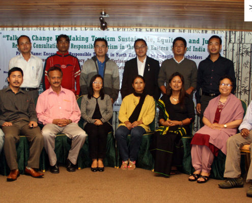Impulse NGO Network's State Partners in the northeast, at the Regional Consultation on Responsible Tourism