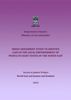 Access to Justice in North East and Jammu Kashmir