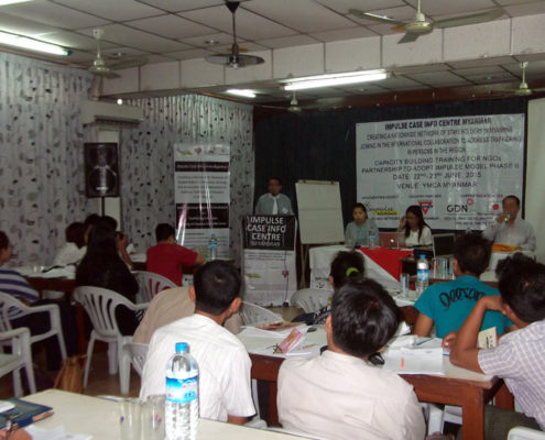Capacity Building Training for Myanmar NGOs