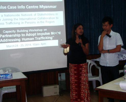 Capacity Building Training For NGOs to Adopt the Impulse Model - Myanmar 24 & 25 March, 2014