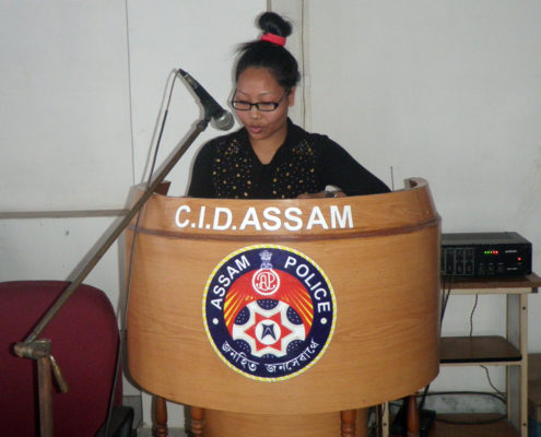 Orientation on Human Trafficking for AHTU, Assam