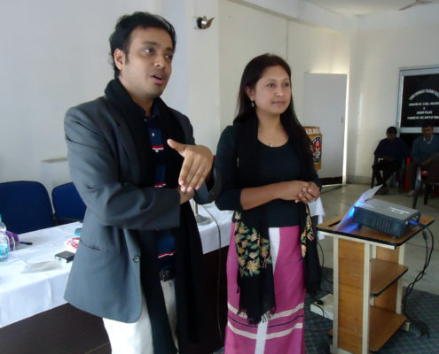 Orientation on Human Trafficking for AHTU, Assam