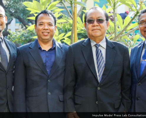 The Myanmar Delegates, at the Impulse Model Press Lab Inaugural Consultation